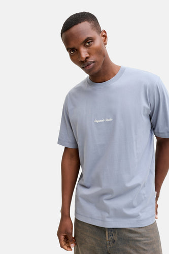 T-shirt (korte mouwen) blauw - ORIGINALS BY JACK & JONES - ORIGINALS BY JACK & JONES - 5