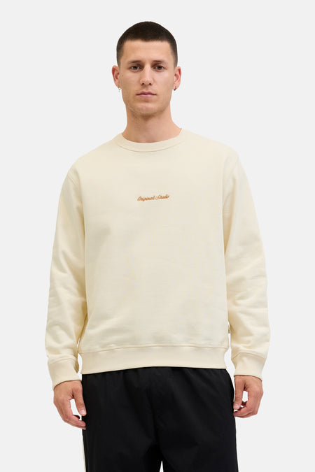 Sweat col O Écru - ORIGINALS BY JACK & JONES
