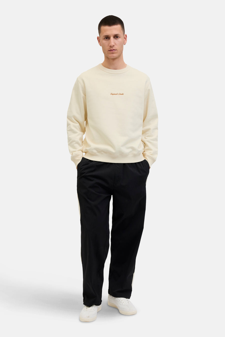 Sweat - écru - ORIGINALS BY JACK & JONES