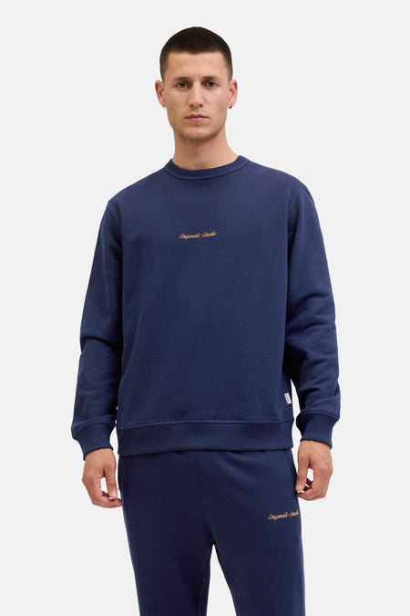 Sweat col O Bleu - ORIGINALS BY JACK & JONES