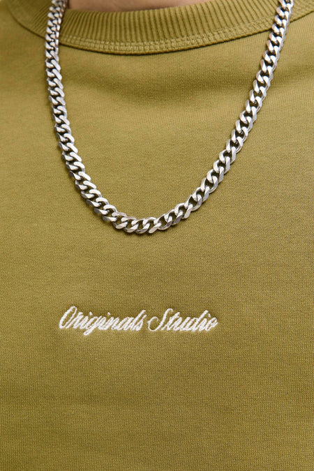 Sweat col O Vert - ORIGINALS BY JACK & JONES