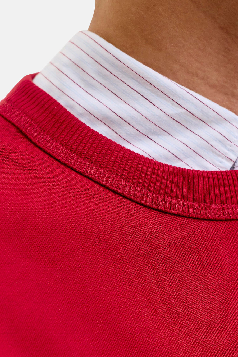 Sweater met ronde hals rood - ORIGINALS BY JACK & JONES
