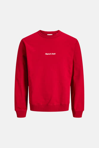 Sweater met ronde hals rood - ORIGINALS BY JACK & JONES