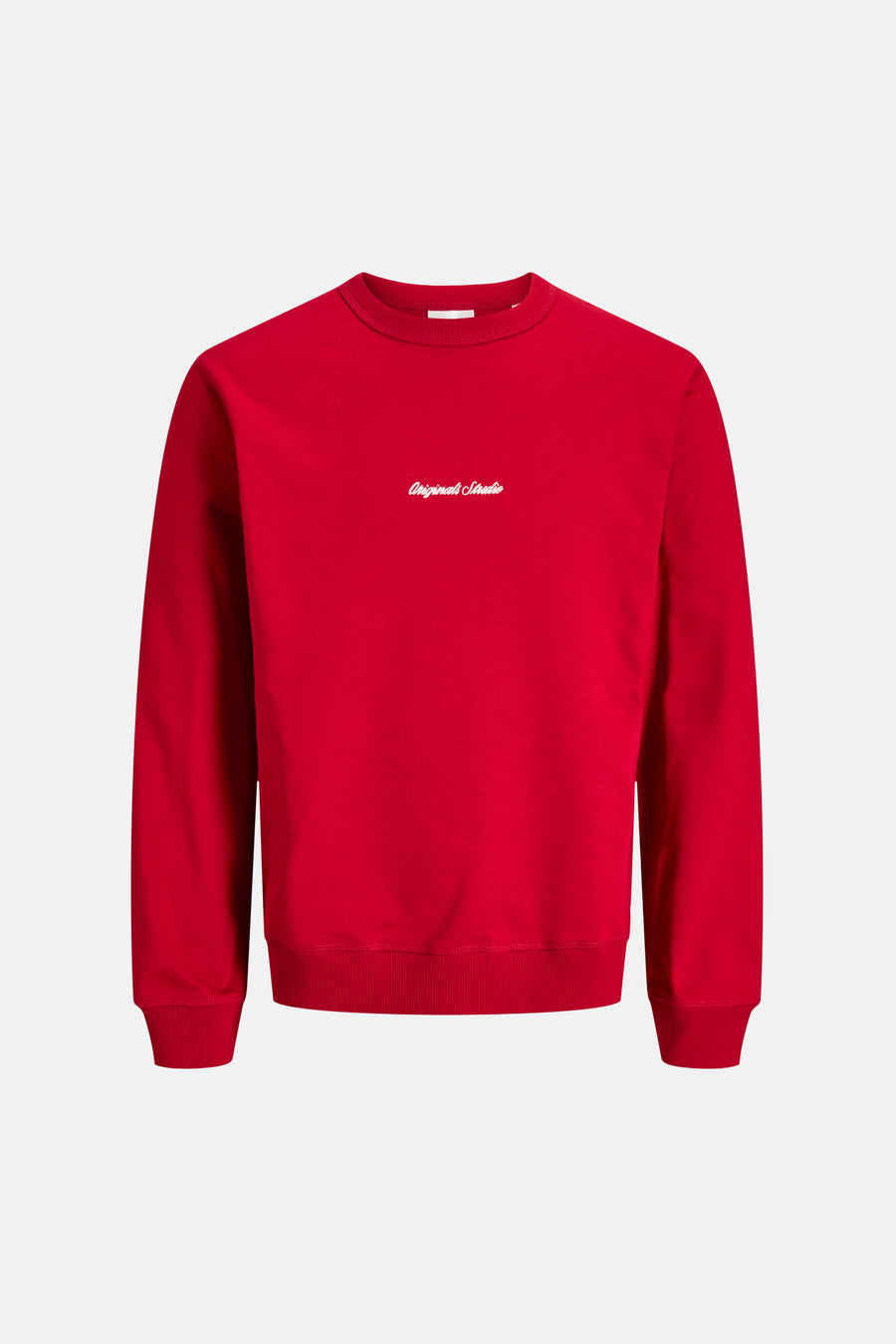 Sweater met ronde hals rood - ORIGINALS BY JACK & JONES