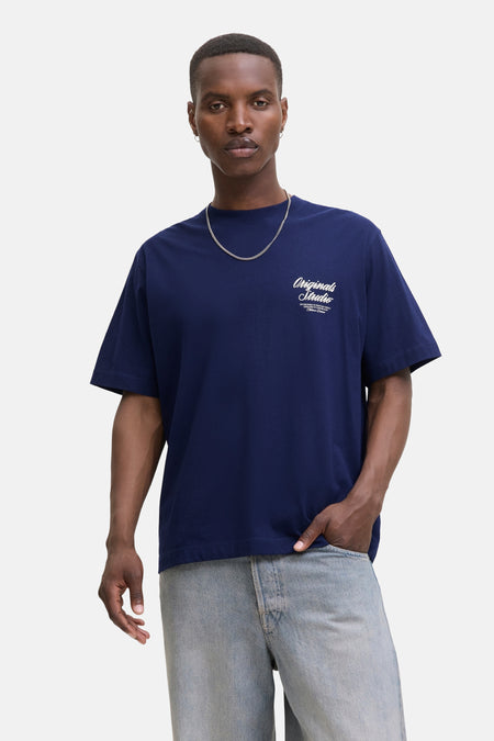 T-shirt (manches courtes) Bleu - ORIGINALS BY JACK & JONES