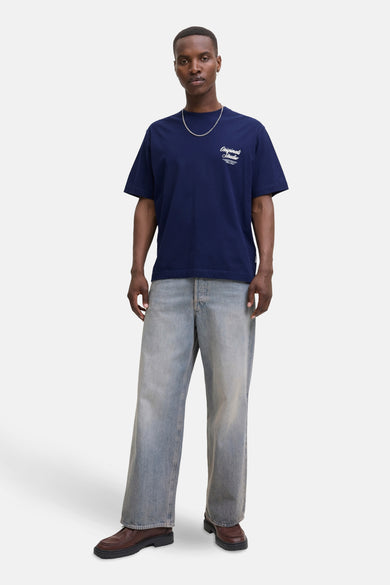 T-shirt (manches courtes) Bleu - ORIGINALS BY JACK & JONES