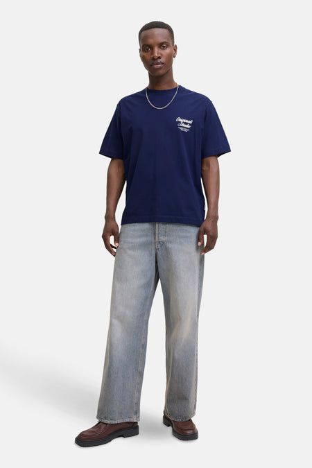 T-shirt (manches courtes) Bleu - ORIGINALS BY JACK & JONES