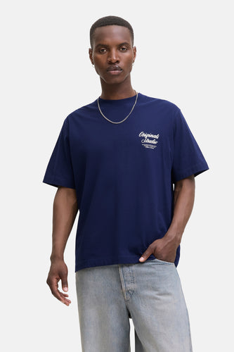 T-shirt à manches courtes - bleu - ORIGINALS BY JACK & JONES