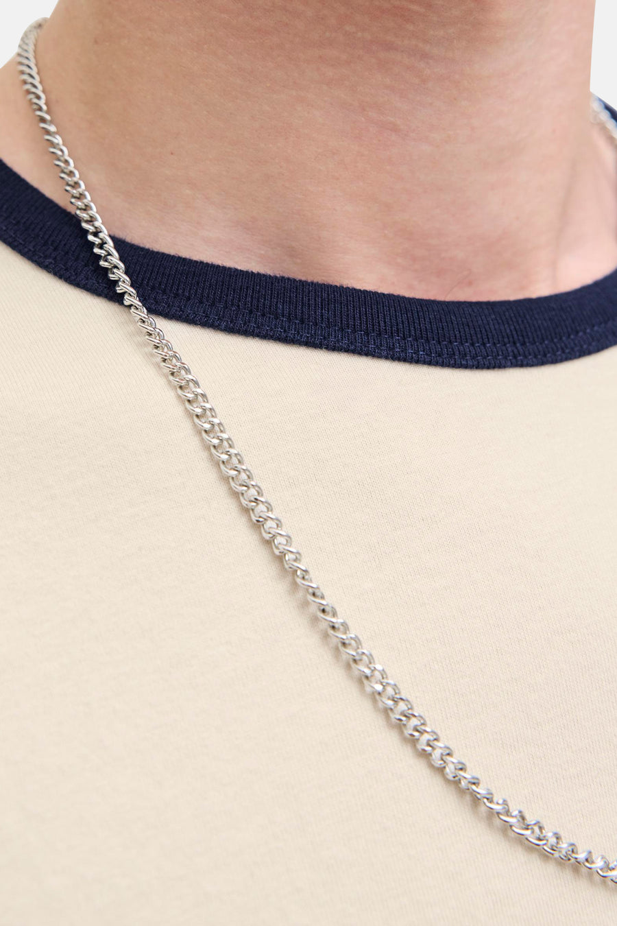 T-shirt met korte mouwen - beige - ORIGINALS BY JACK & JONES