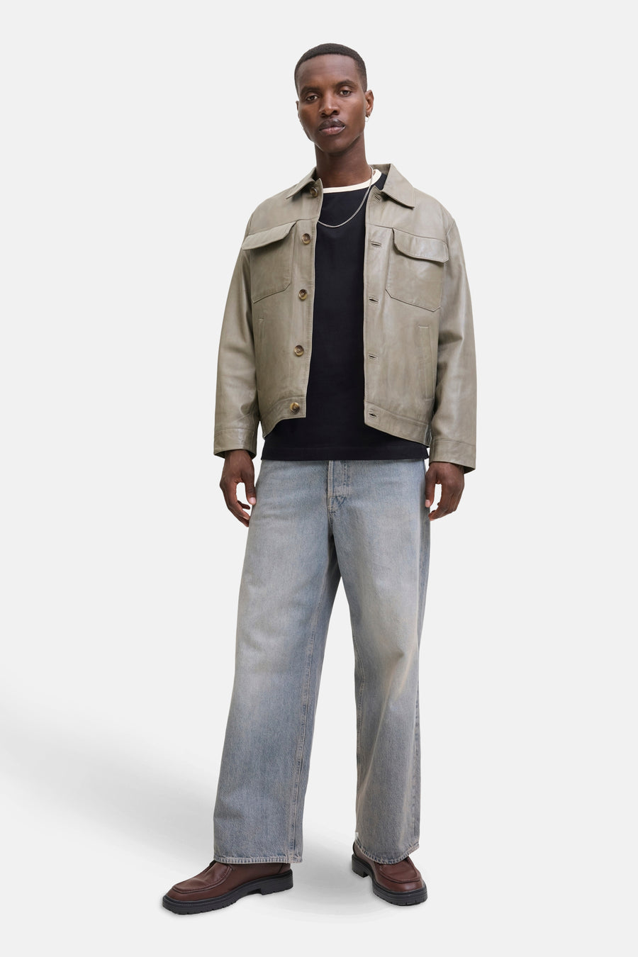 T-shirt met korte mouwen - zwart - ORIGINALS BY JACK & JONES