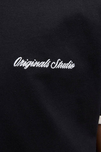 T-shirt met korte mouwen - zwart - ORIGINALS BY JACK & JONES