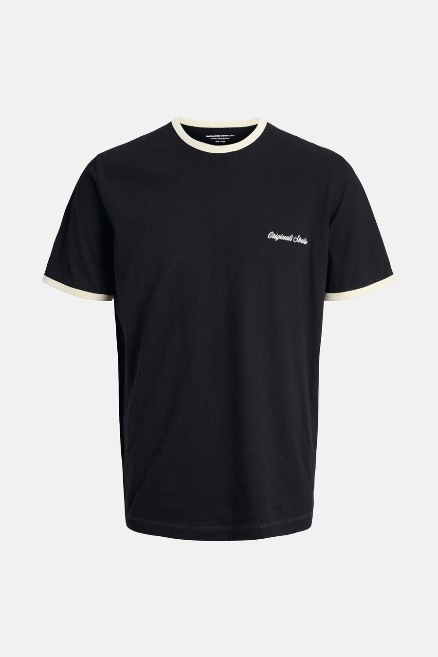 T-shirt met korte mouwen - zwart - ORIGINALS BY JACK & JONES