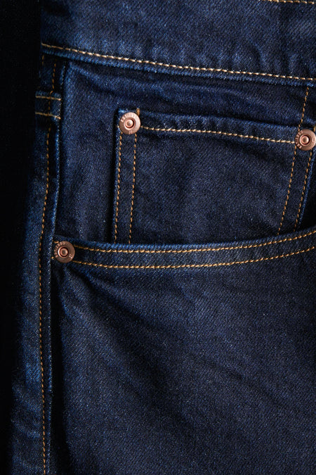 Jeans tapered dark blue denim - PREMIUM by JACK & JONES