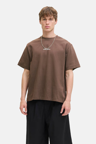 T-shirt met korte mouwen - bruin