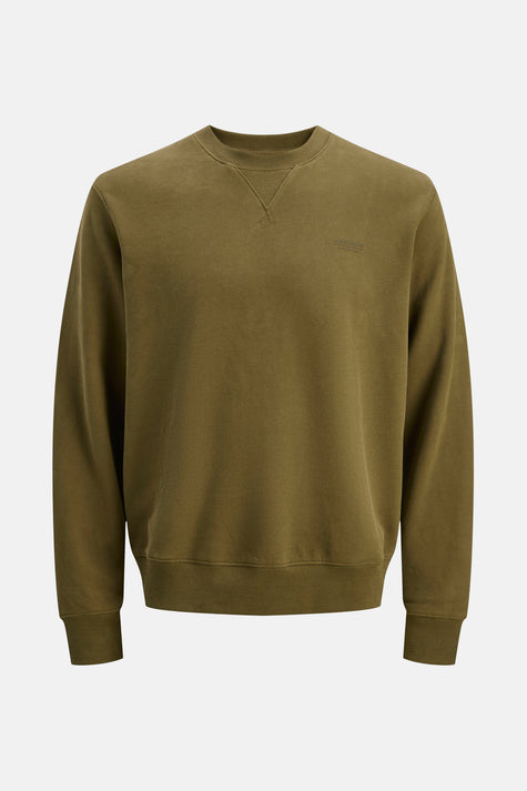Sweat col O Vert - PREMIUM BLUE by JACK & JONES