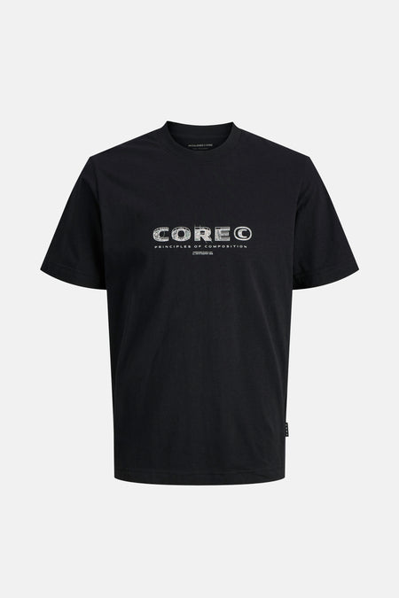 JCOSTANCE FRONT TEXT TEE SS CREW NECK