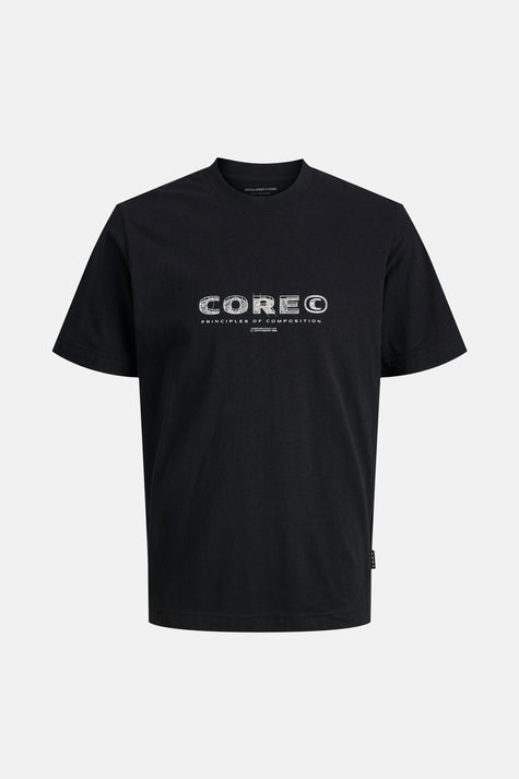 JCOSTANCE FRONT TEXT TEE SS CREW NECK
