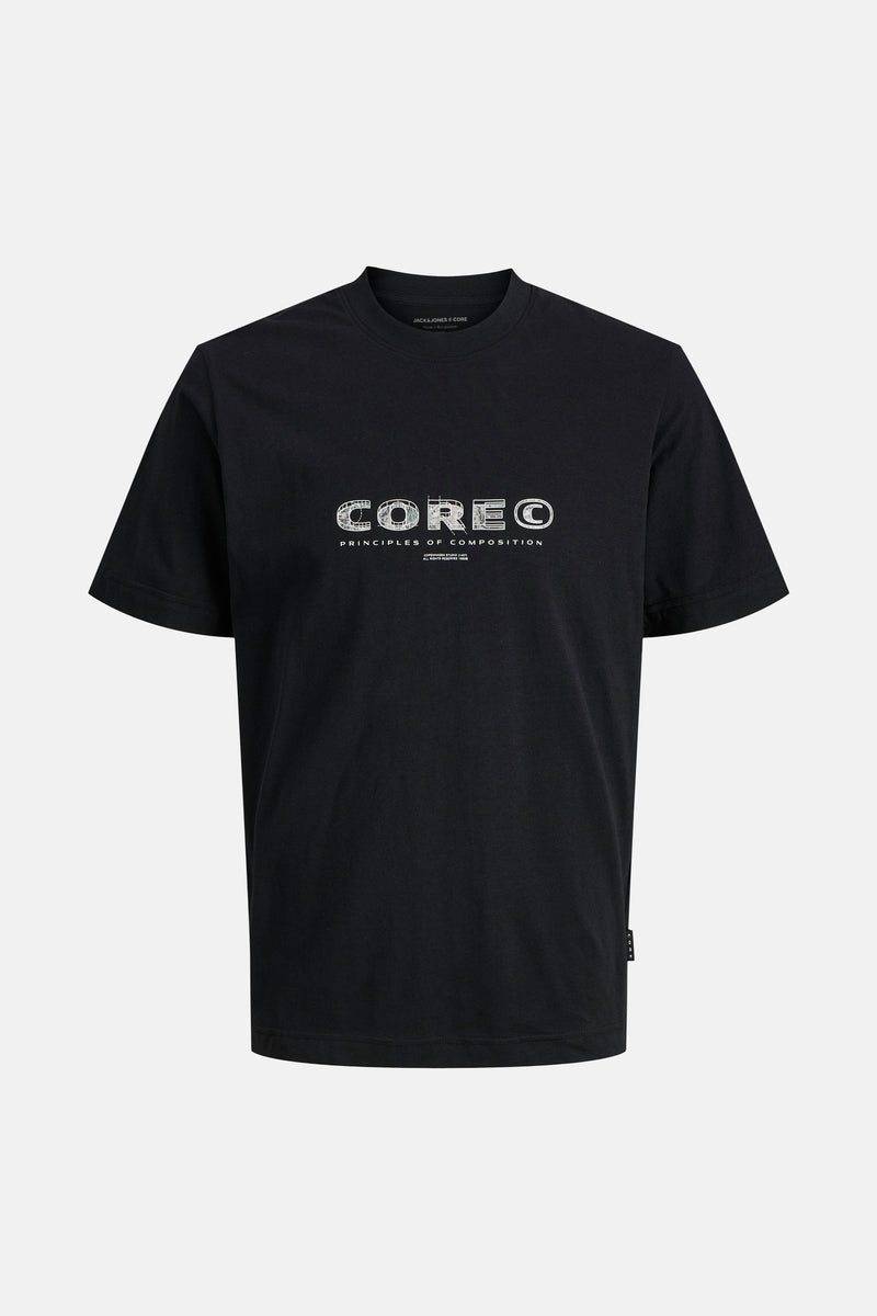 T-shirt (korte mouwen) Zwart - CORE BY JACK & JONES