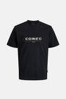 JCOSTANCE FRONT TEXT TEE SS CREW NECK