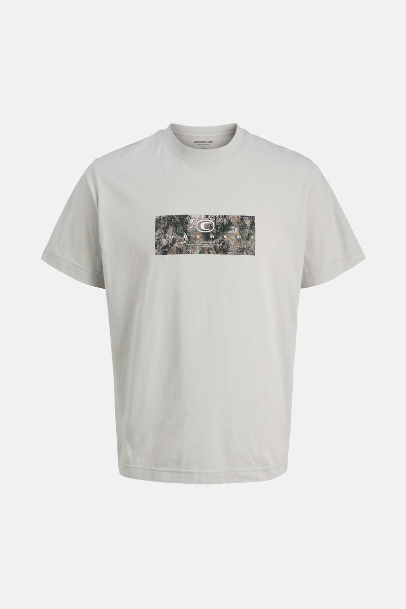 JCOSTANCE FRONT TEXT TEE SS CREW NECK