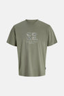 JCOSTANCE FRONT TEXT TEE SS CREW NECK