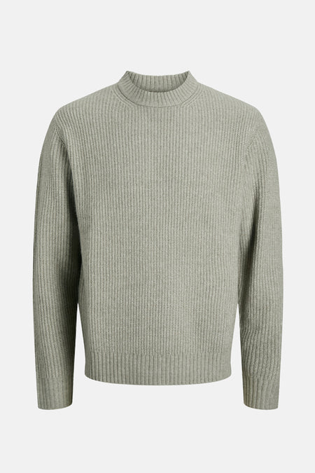 Pull met ronde hals - Groen