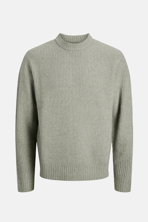 Pull met ronde hals - Groen
