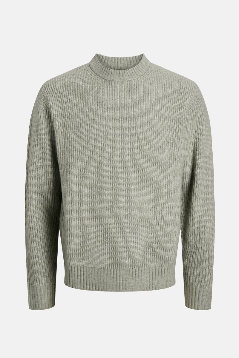 Pull met ronde hals - Groen