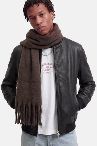 Wintersjaal bruin - ACCESSORIES BY JACK & JONES