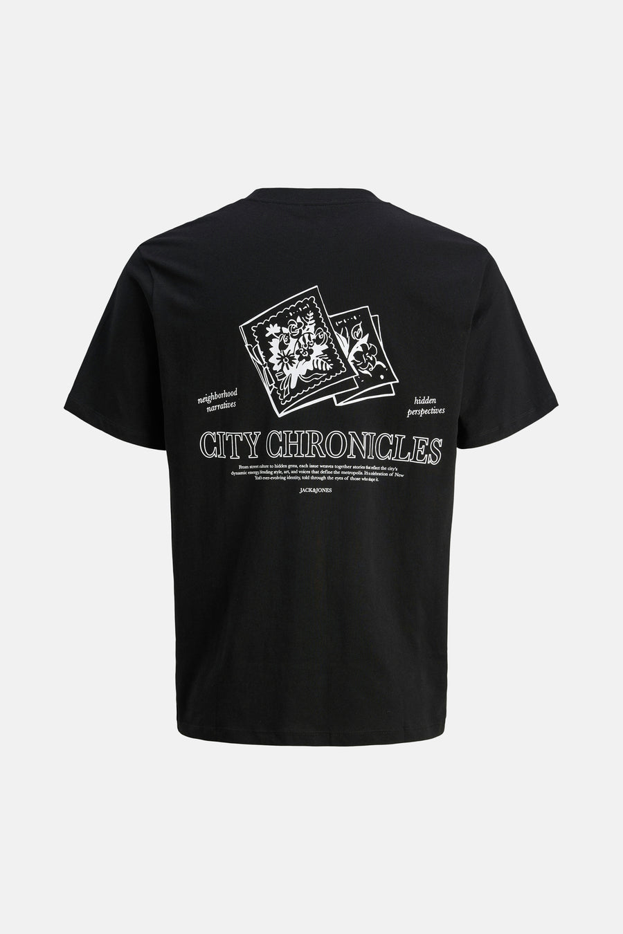 T-shirt à manches courtes - noir - ORIGINALS BY JACK & JONES