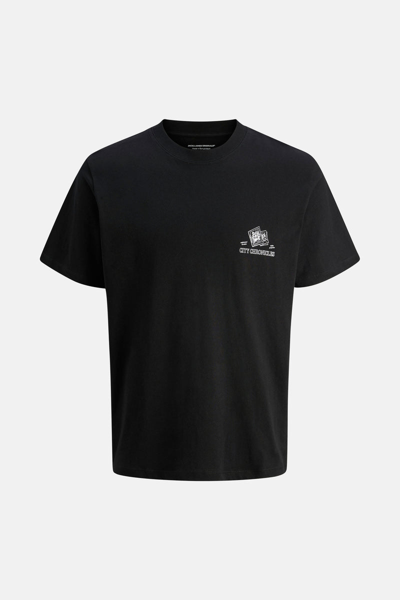 T-shirt met korte mouwen - zwart