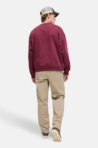 Beige chino van JACK & JONES JEANS INTELLIGENCE, met een losse pasvorm en achterkantweergave.
