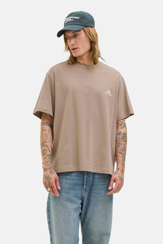 T-shirt à manches courtes - Brun - ORIGINALS BY JACK & JONES