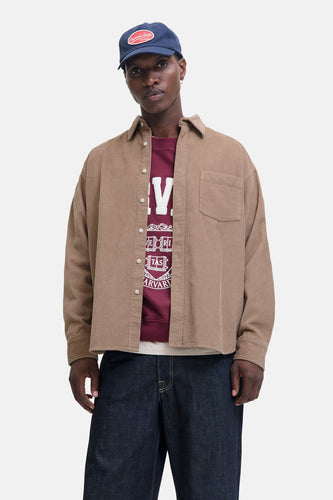 Hemd met lange mouwen - bruin - ORIGINALS BY JACK & JONES