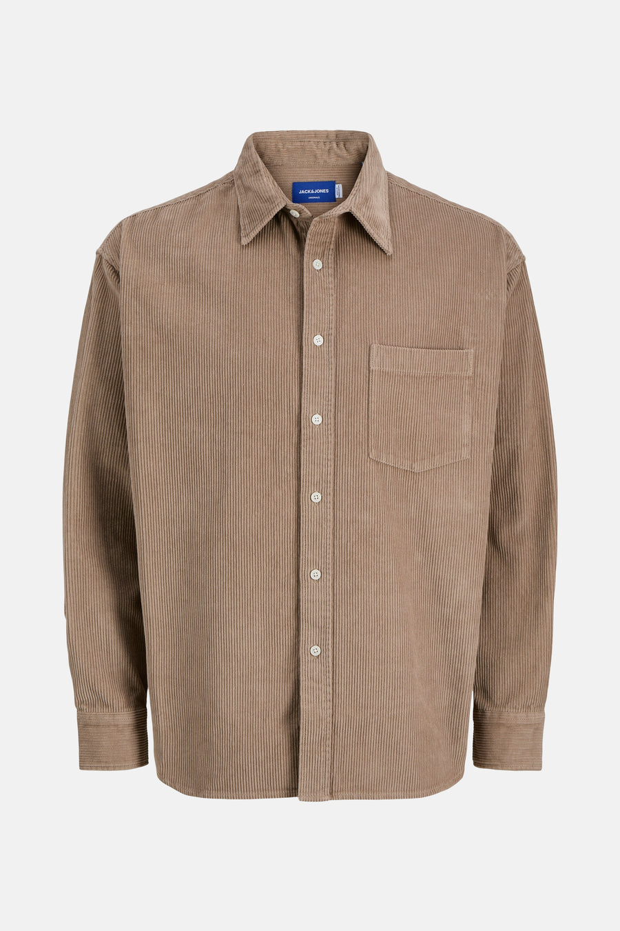 Hemd met lange mouwen - bruin - ORIGINALS BY JACK & JONES