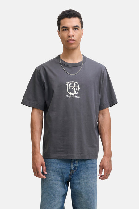 T-shirt (manches courtes) Gris - ORIGINALS BY JACK & JONES