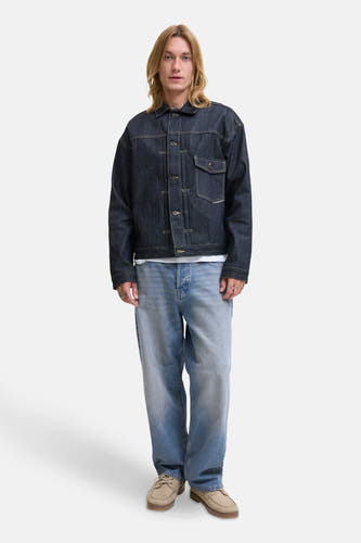Jean décontracté de denim bleu de JACK & JONES JEANS INTELLIGENCE, avec une coupe décontractée.