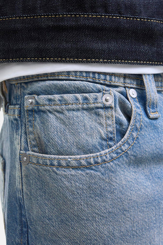 Jeans wide mid blue denim - JACK & JONES JEANS INTELLIGENCE - JACK & JONES JEANS INTELLIGENCE