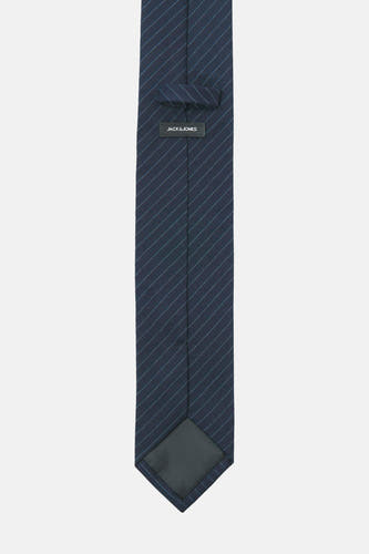 Doudoune bleue d'ACCESSORIES BY JACK & JONES avec un motif rayé subtil.