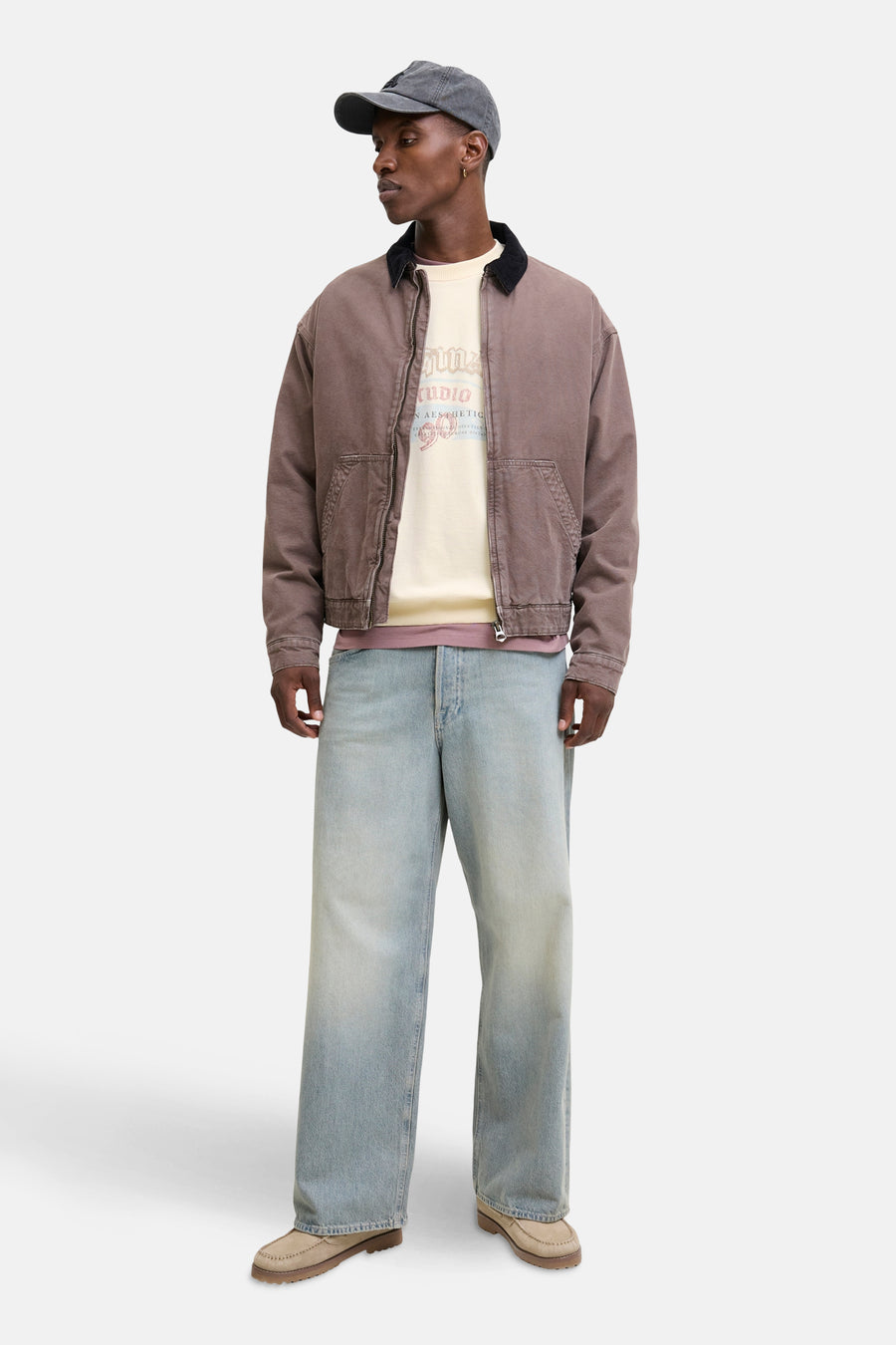 Sweat - beige - ORIGINALS BY JACK & JONES