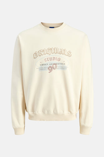Sweat - beige - ORIGINALS BY JACK & JONES