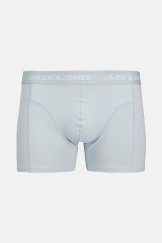 Lichtblauwe boxershort van Jack & Jones met elastische tailleband en merklogo.