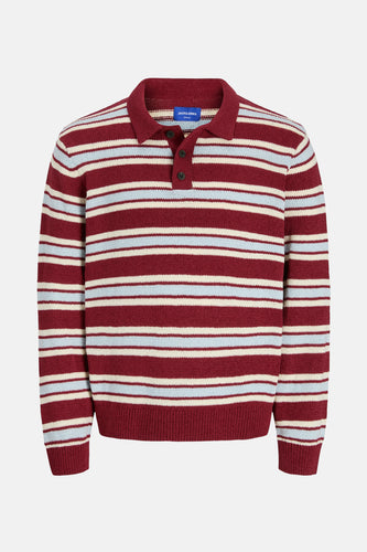 Trui met V-hals rood - ORIGINALS BY JACK & JONES - ORIGINALS BY JACK & JONES