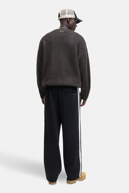 Pull met ronde hals - grijs