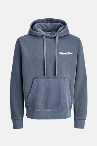 Sweat à capuche bleu - ORIGINALS BY JACK & JONES