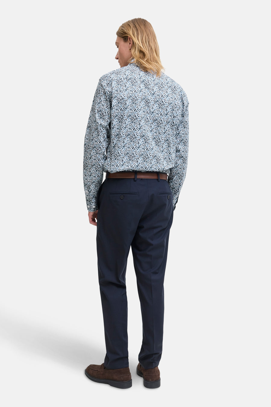 Chemise à manches longues - bleu - PREMIUM by JACK & JONES