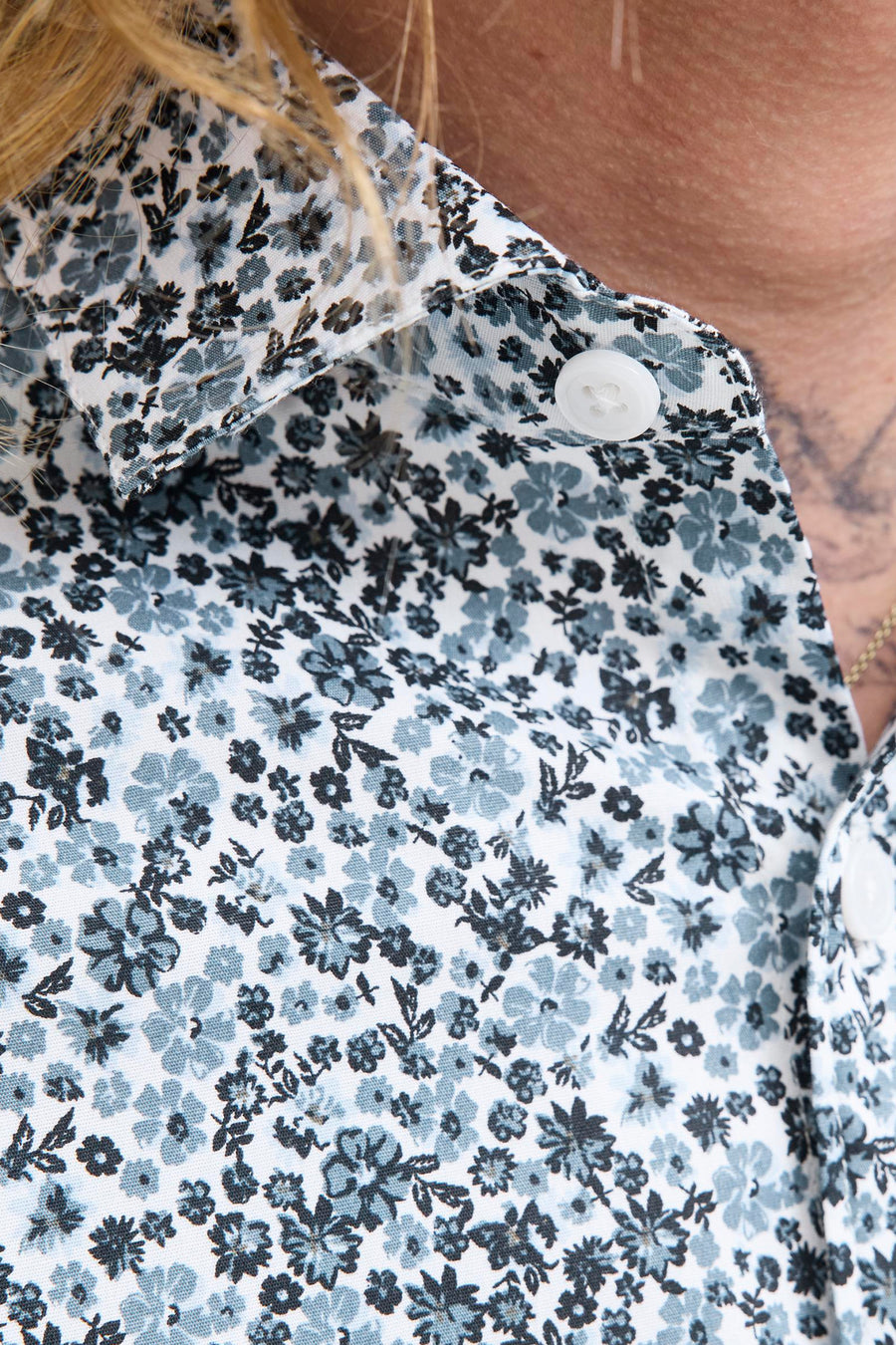 Chemise à manches longues - bleu - PREMIUM by JACK & JONES