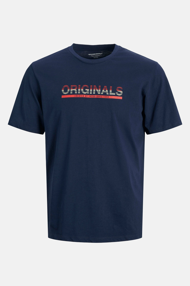 T-shirt (manches courtes) Bleu - ORIGINALS BY JACK & JONES