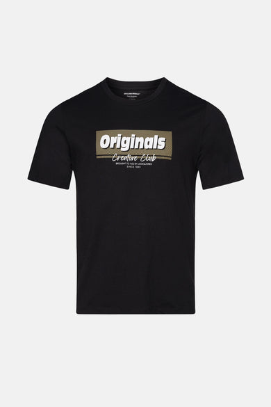 T-shirt (manches courtes) Noir - ORIGINALS BY JACK & JONES