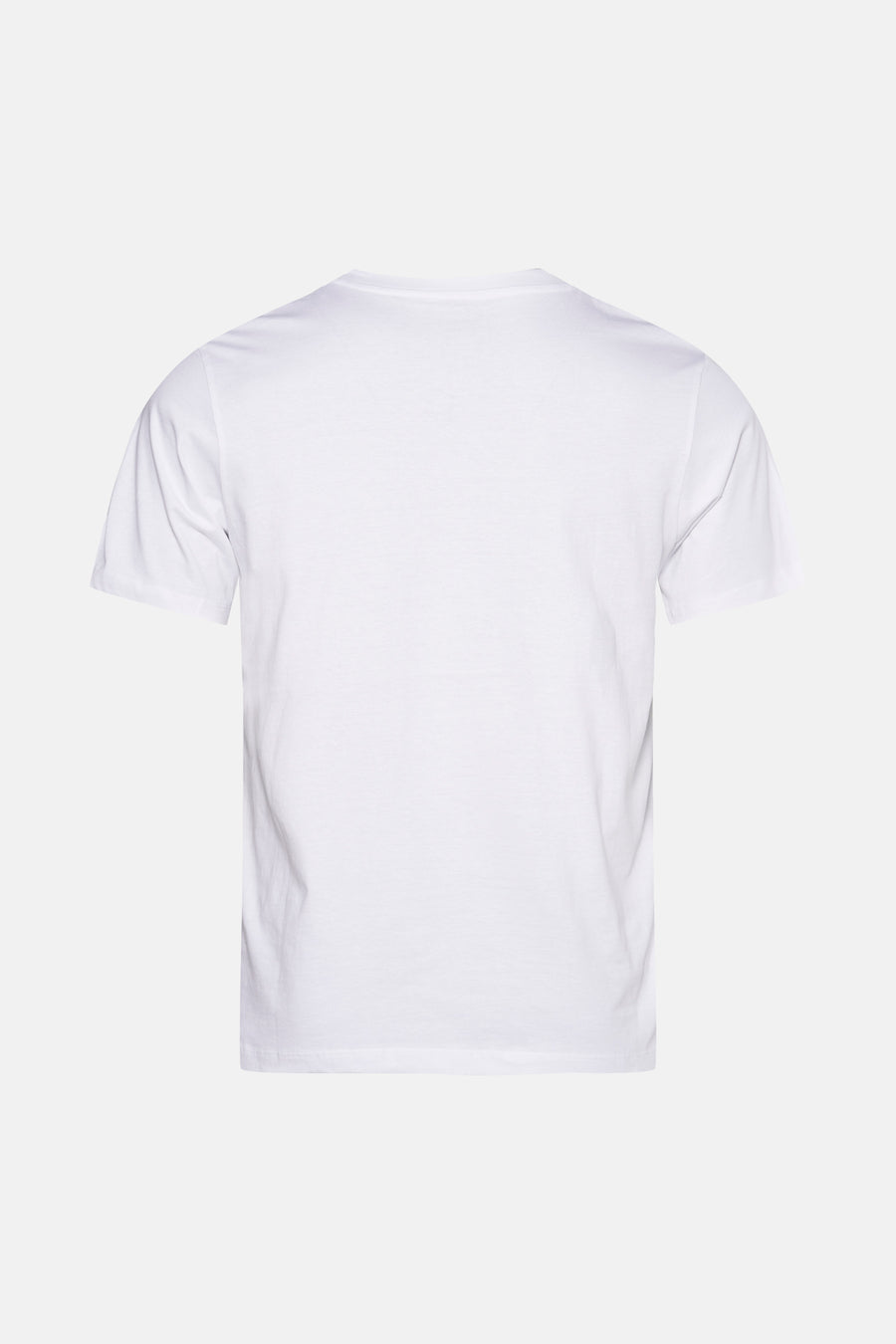 Wit T-shirt met korte mouwen van ORIGINALS BY JACK & JONES, achterkant weergegeven.